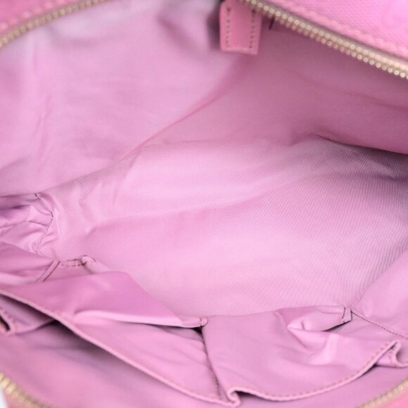 GUCCI Logo Imprime GG Pattern Shoulder Bag PVC Leather Pink GHW Italy 31YH147 - Picture 9 of 16